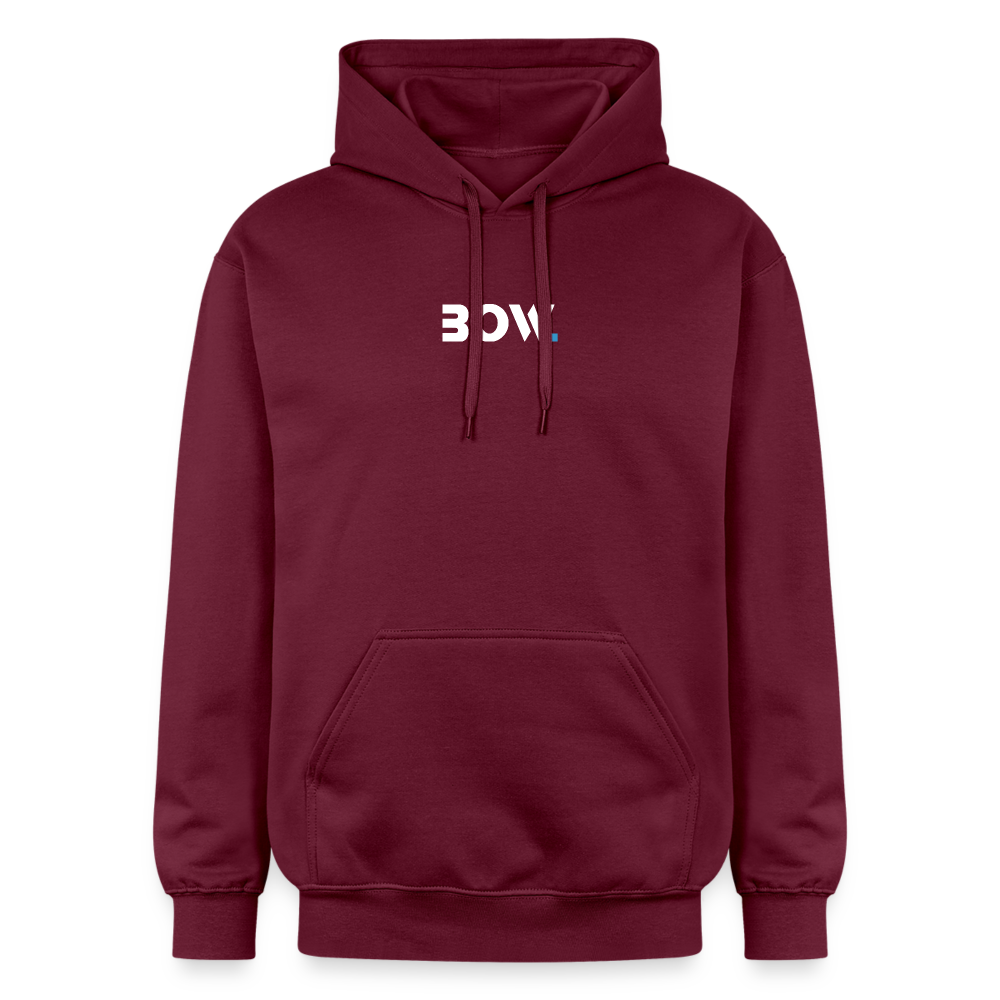 Midweight Bow Hoodie Unisex - Maroon