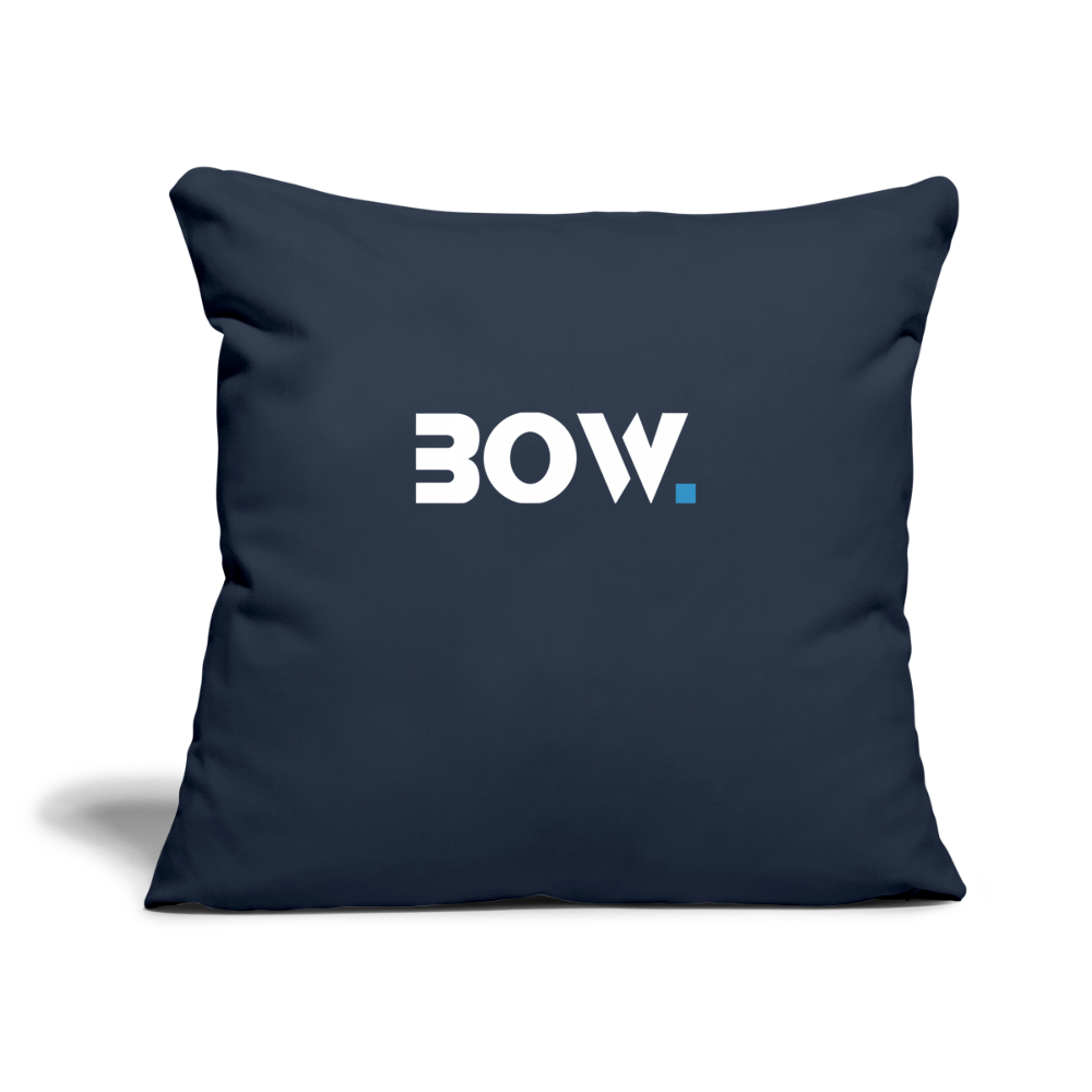 Bow Sofakissen mit Füllung 44 x 44 cm - Navy
