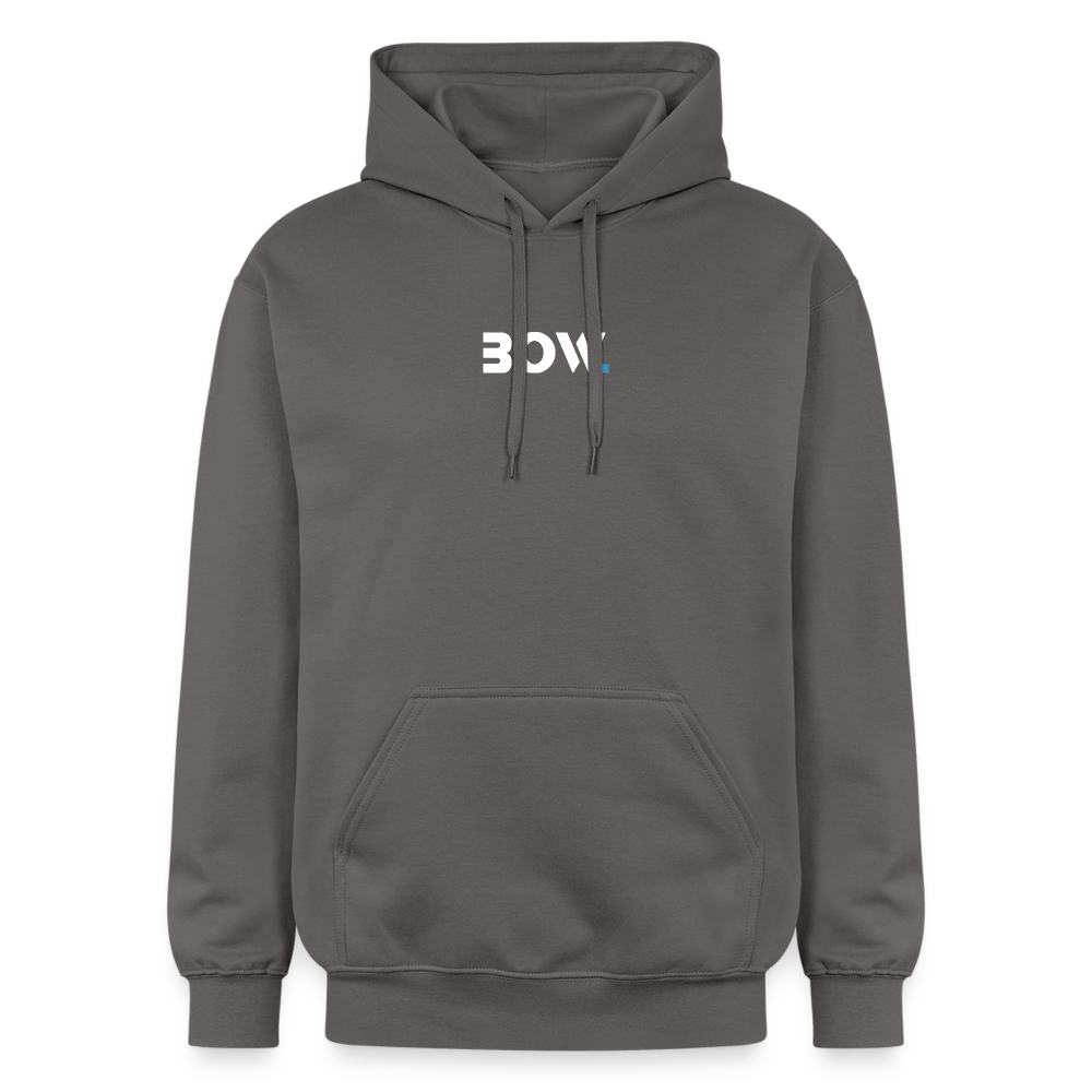 Midweight Bow Hoodie Unisex - Dunkelgrau