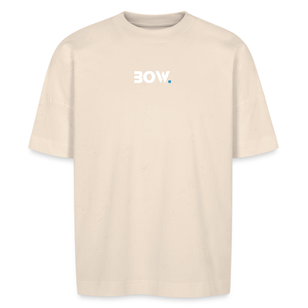 Oversized Bow Shirt - Naturweiß