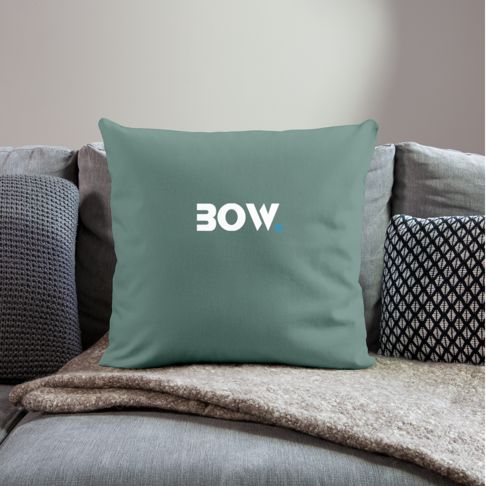 Bow Sofakissen mit Füllung 44 x 44 cm - Tanngrün