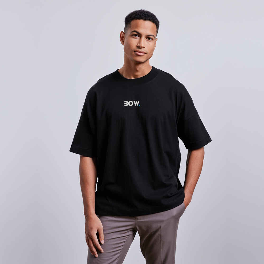 Oversized Bow Shirt - Schwarz