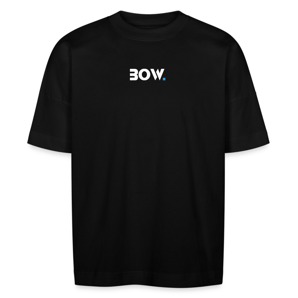 Oversized Bow Shirt - Schwarz