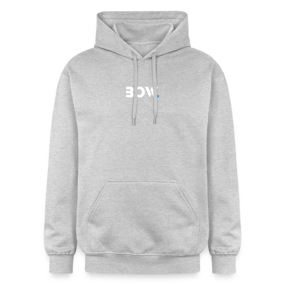 Midweight Bow Hoodie Unisex - Hellgrau meliert