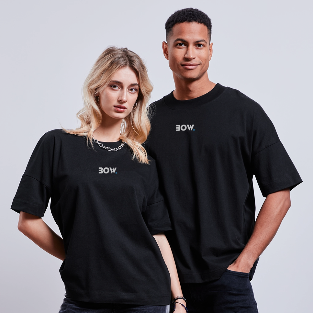 Oversized Bow Shirt - Schwarz