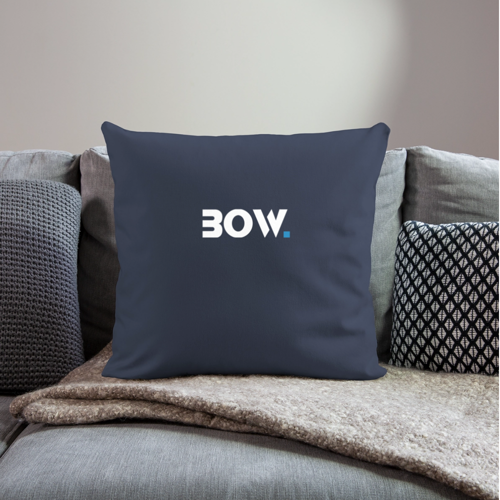 Bow Sofakissen mit Füllung 44 x 44 cm - Navy