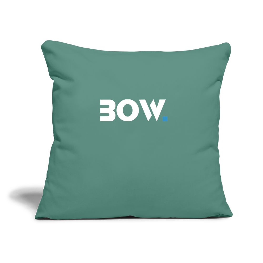 Bow Sofakissen mit Füllung 44 x 44 cm - Tanngrün