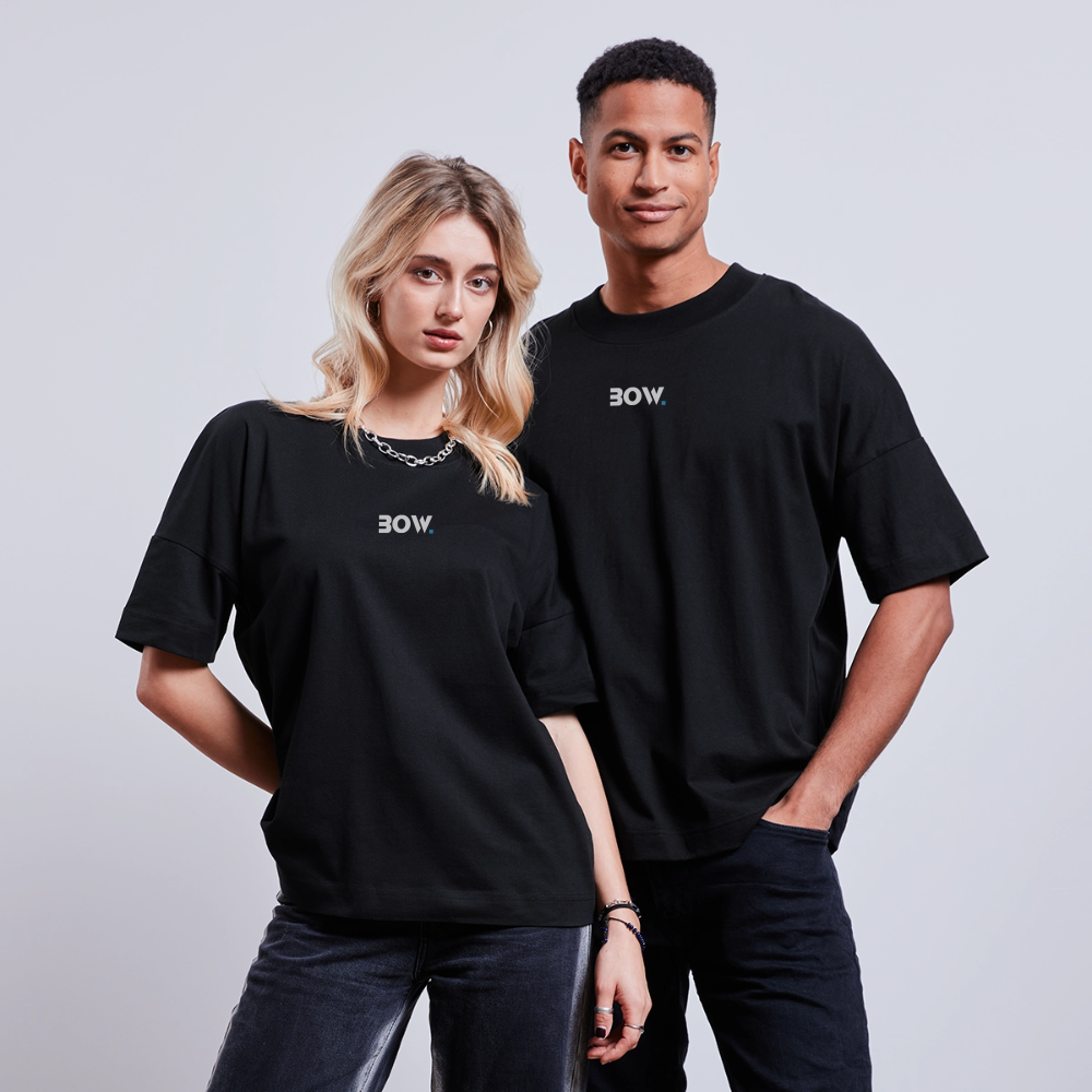 Oversized Bow Shirt - Schwarz