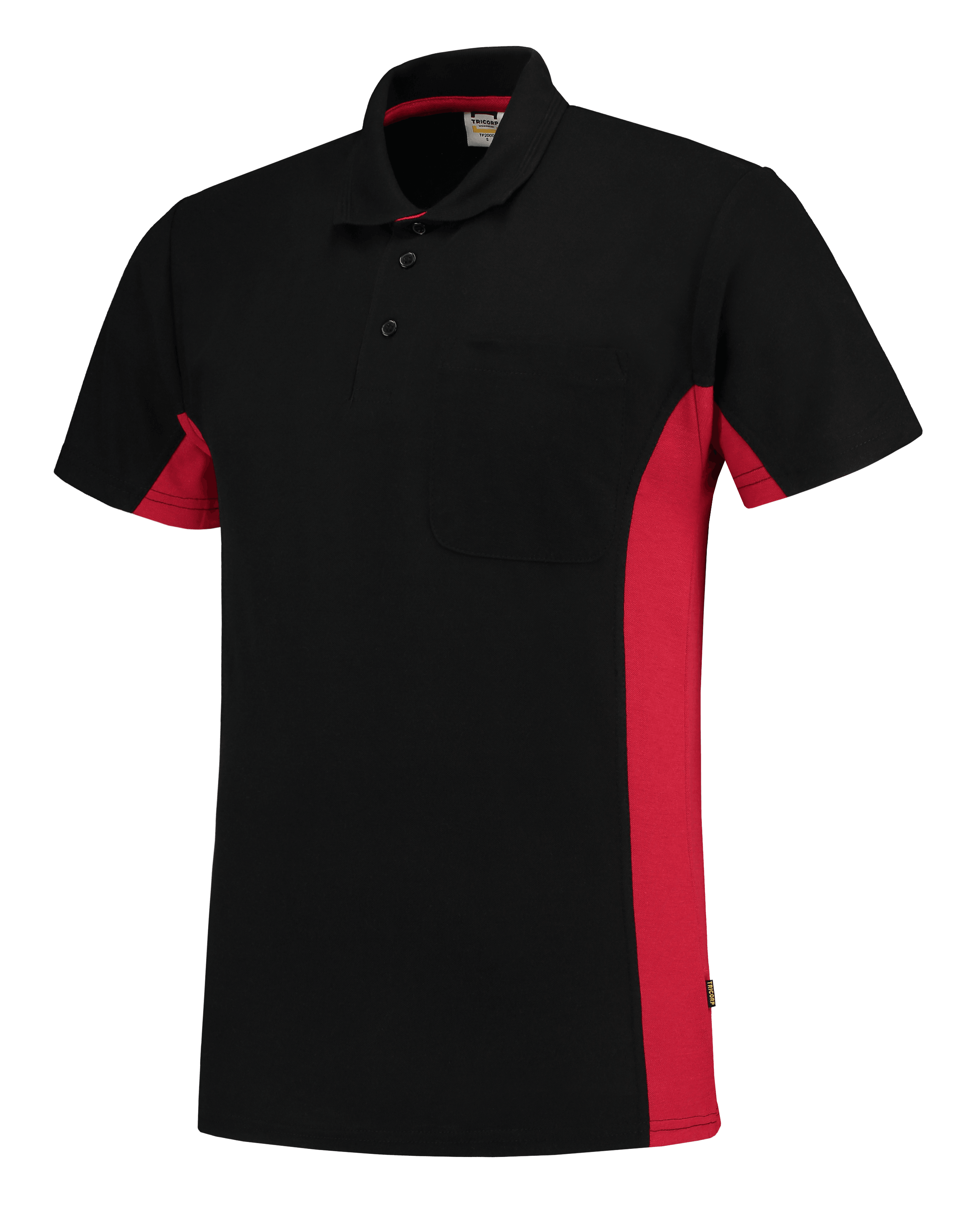 Poloshirt Bicolor Brusttasche - Bowtextil Ltd.