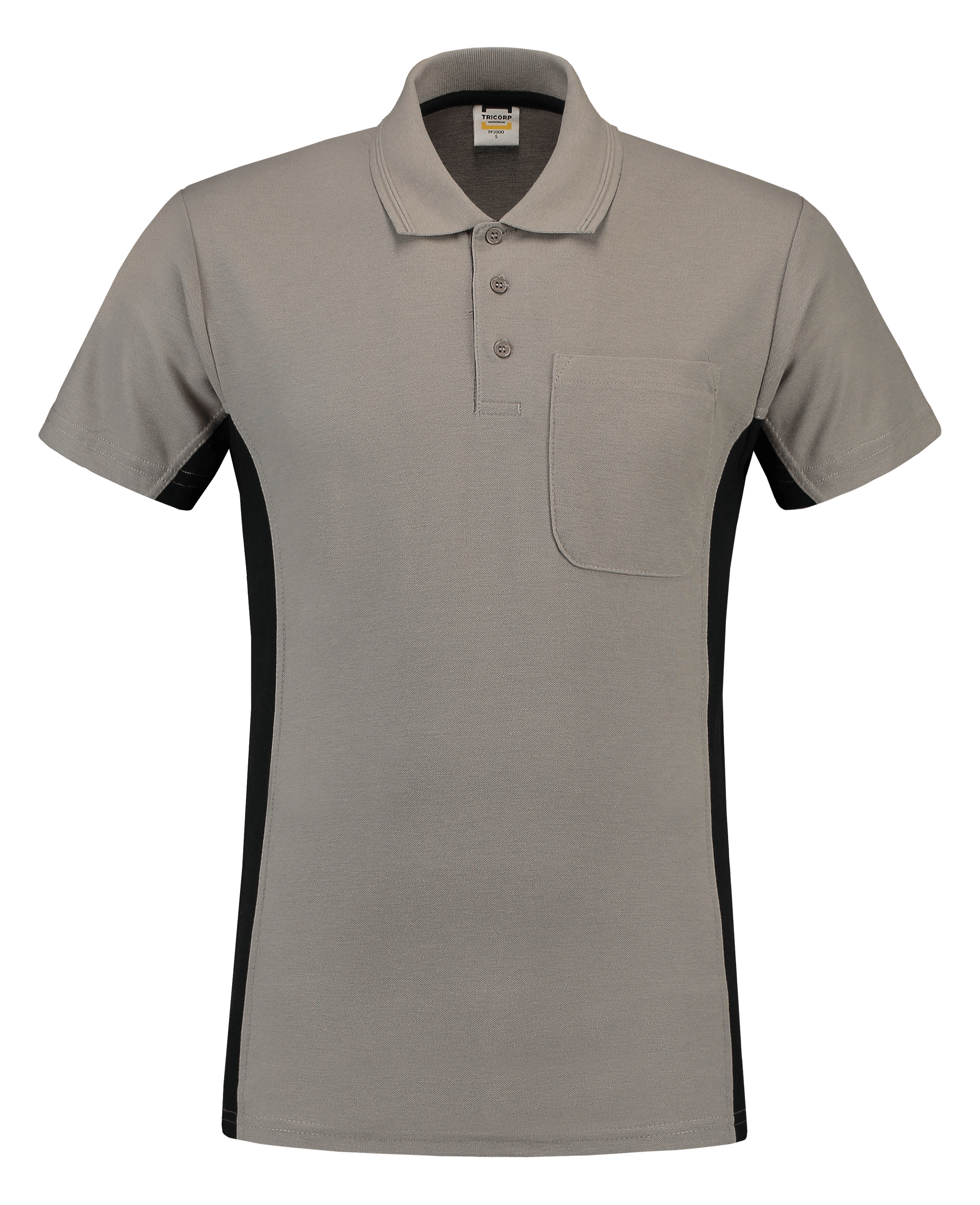 Poloshirt Bicolor Brusttasche - Bowtextil Ltd.