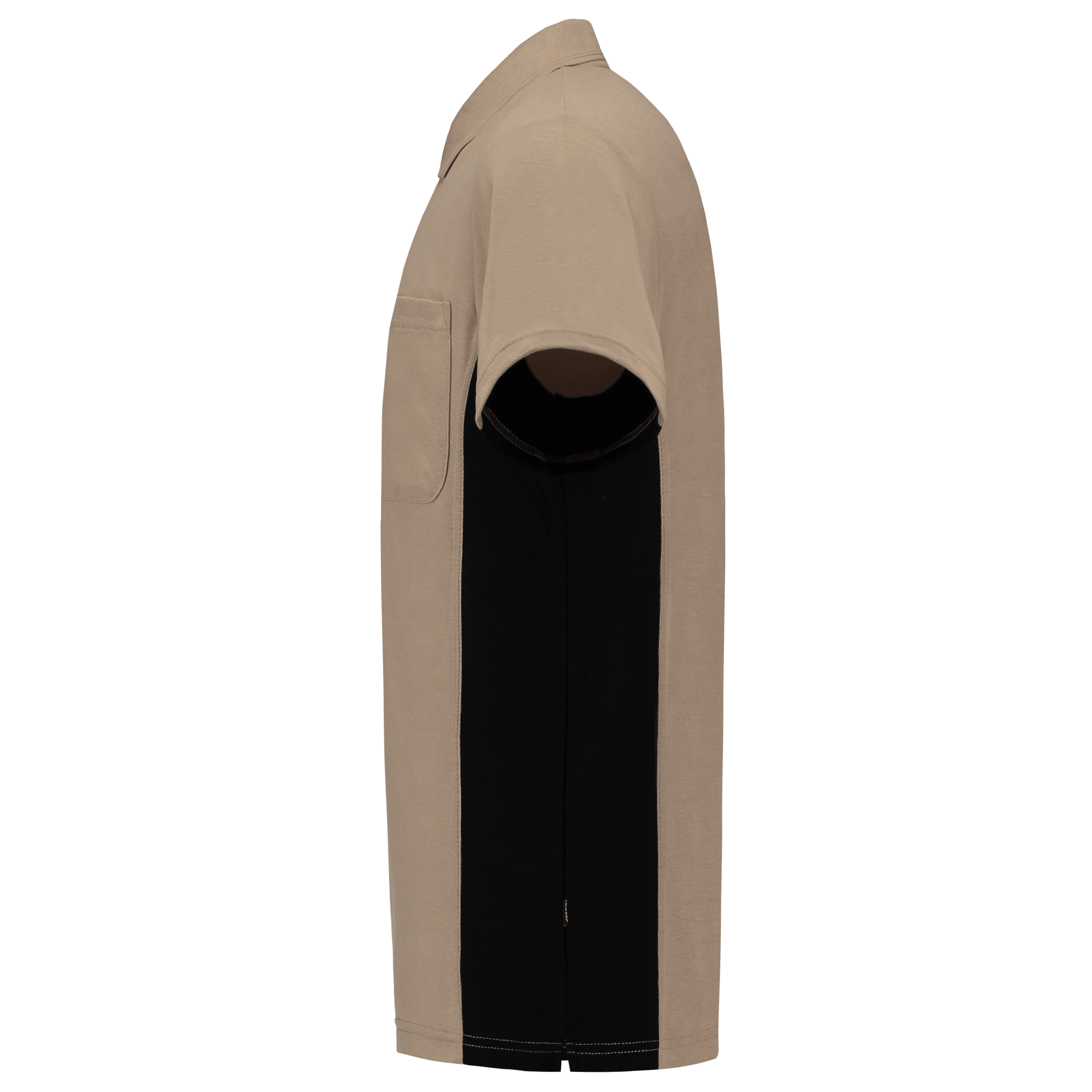 Poloshirt Bicolor Brusttasche - Bowtextil Ltd.
