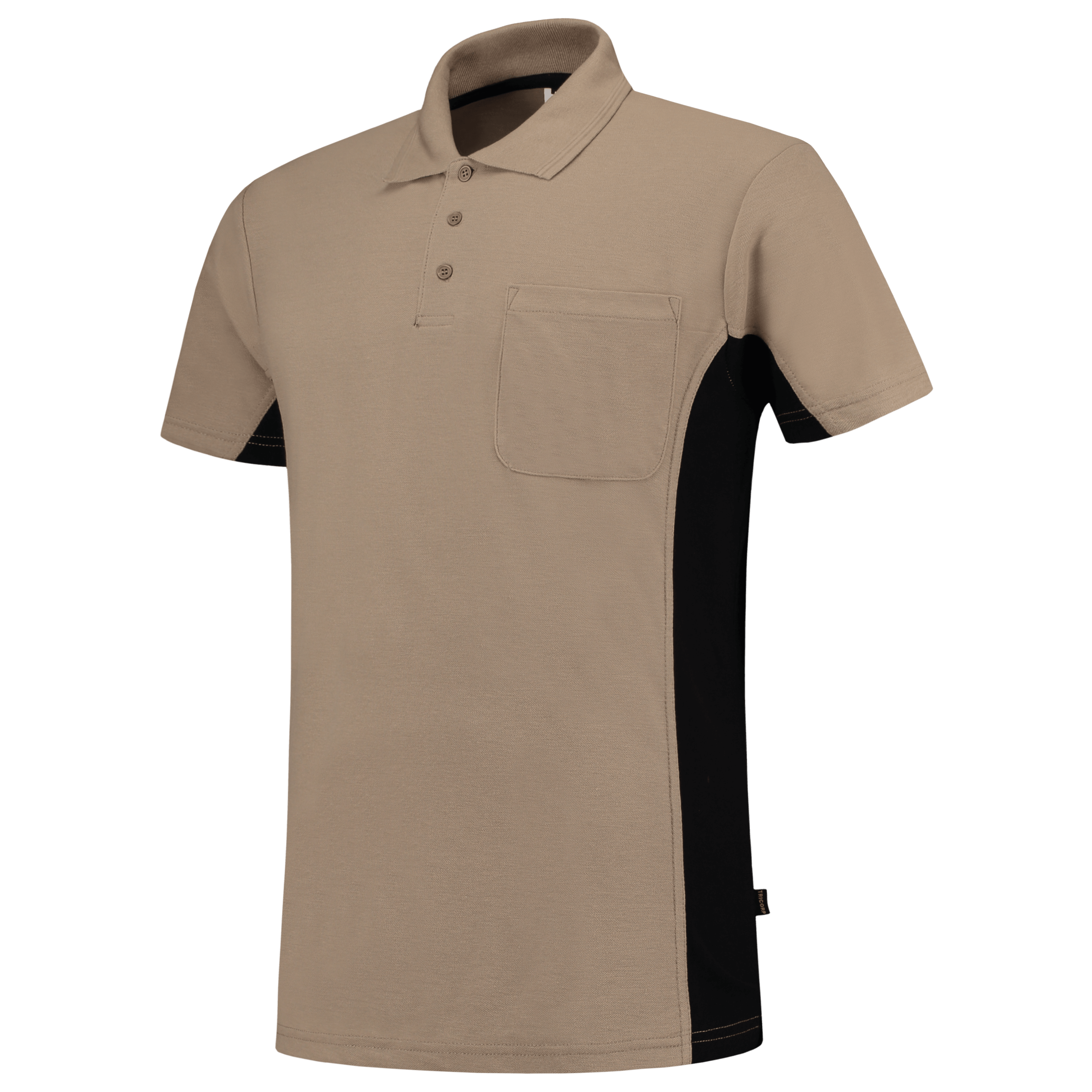 Poloshirt Bicolor Brusttasche - Bowtextil Ltd.