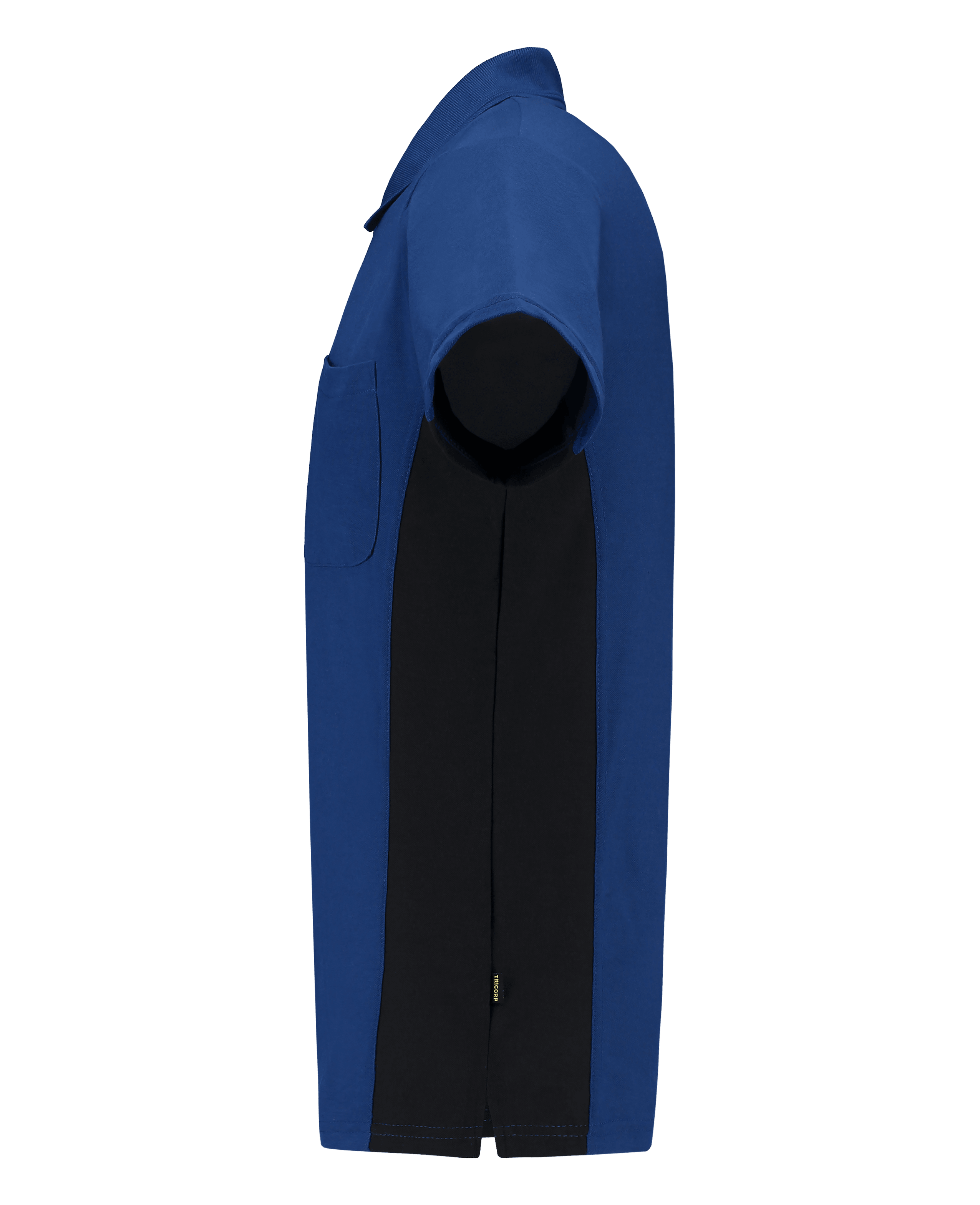 Poloshirt Bicolor Brusttasche - Bowtextil Ltd.