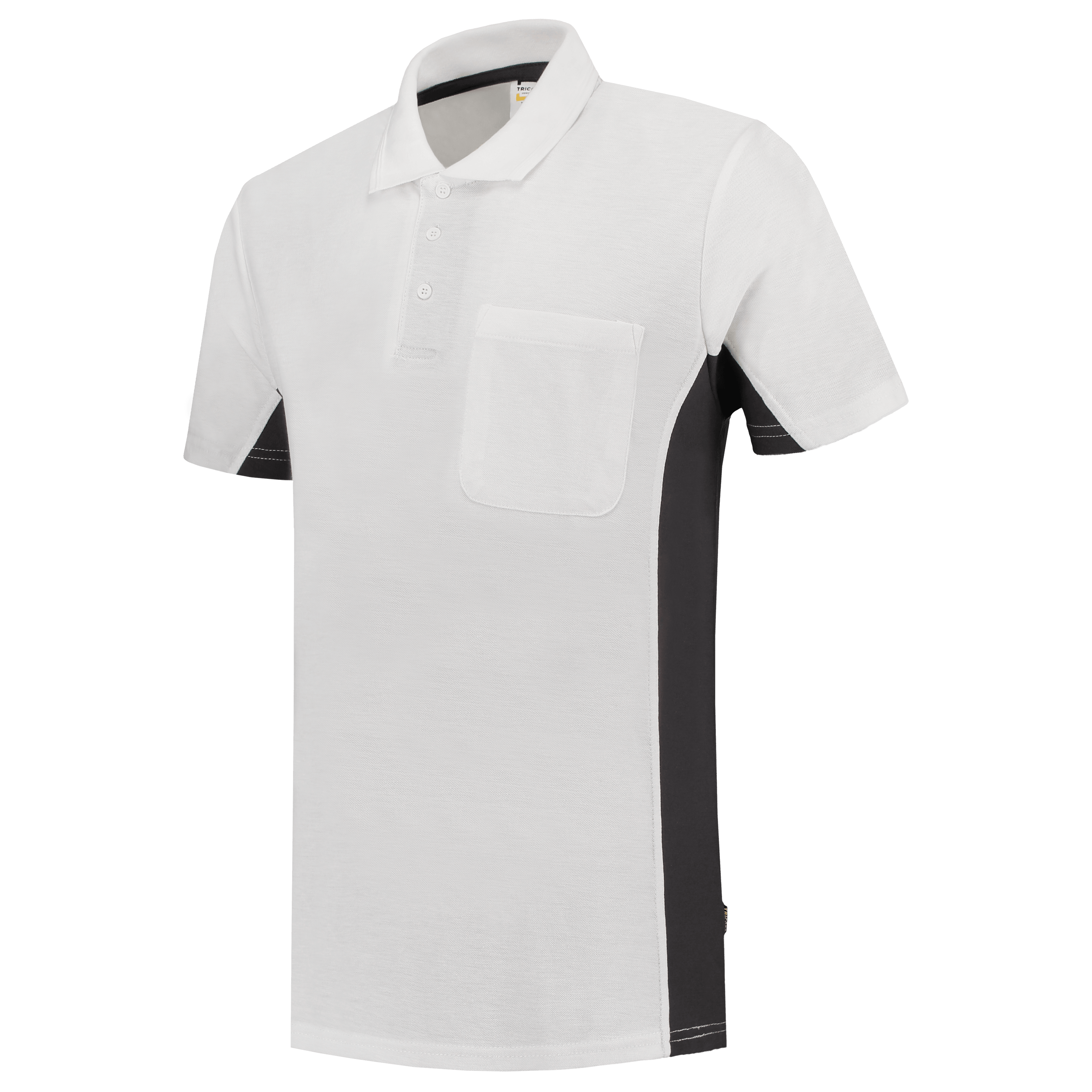 Poloshirt Bicolor Brusttasche - Bowtextil Ltd.
