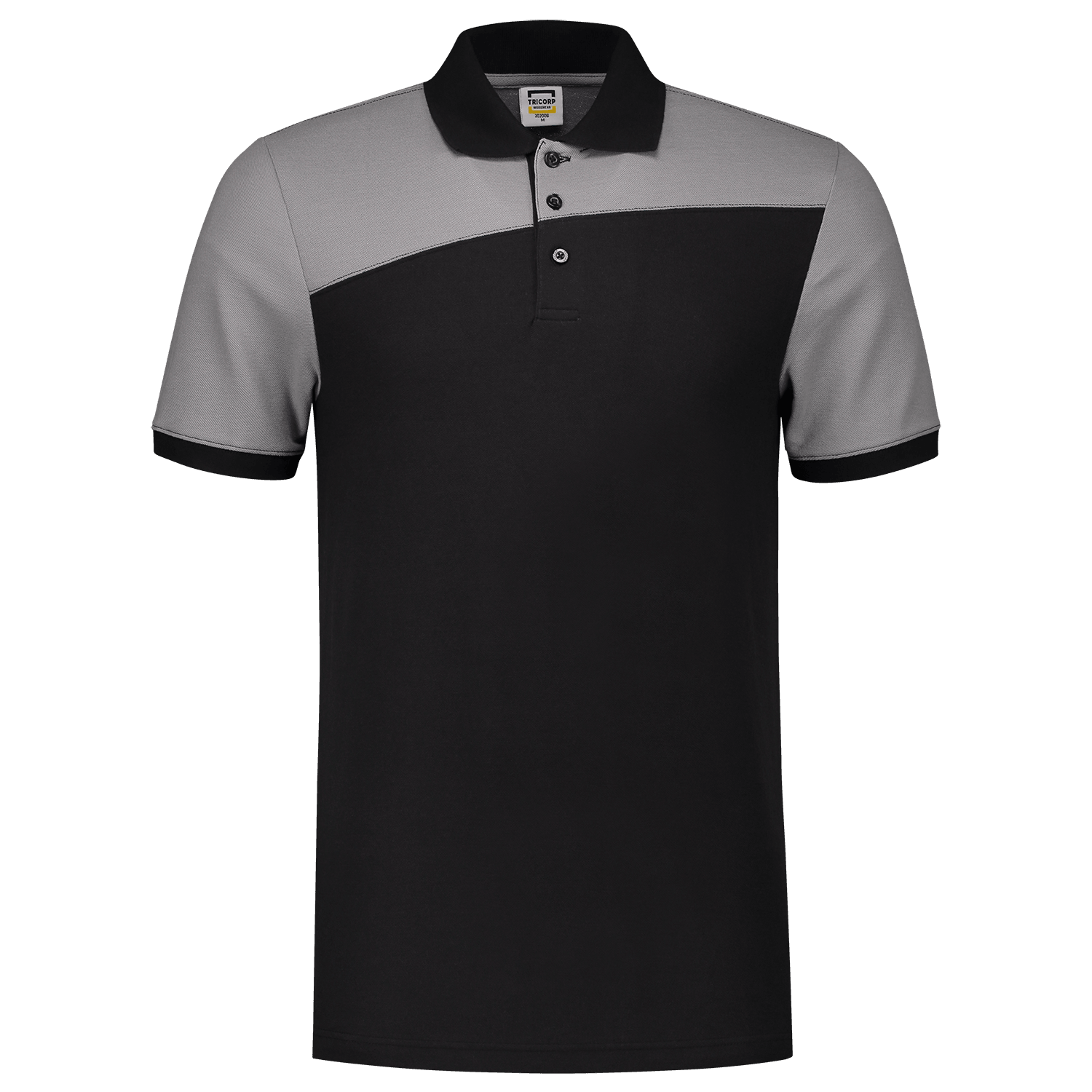 Poloshirt Bicolor Quernaht - Bowtextil Ltd.