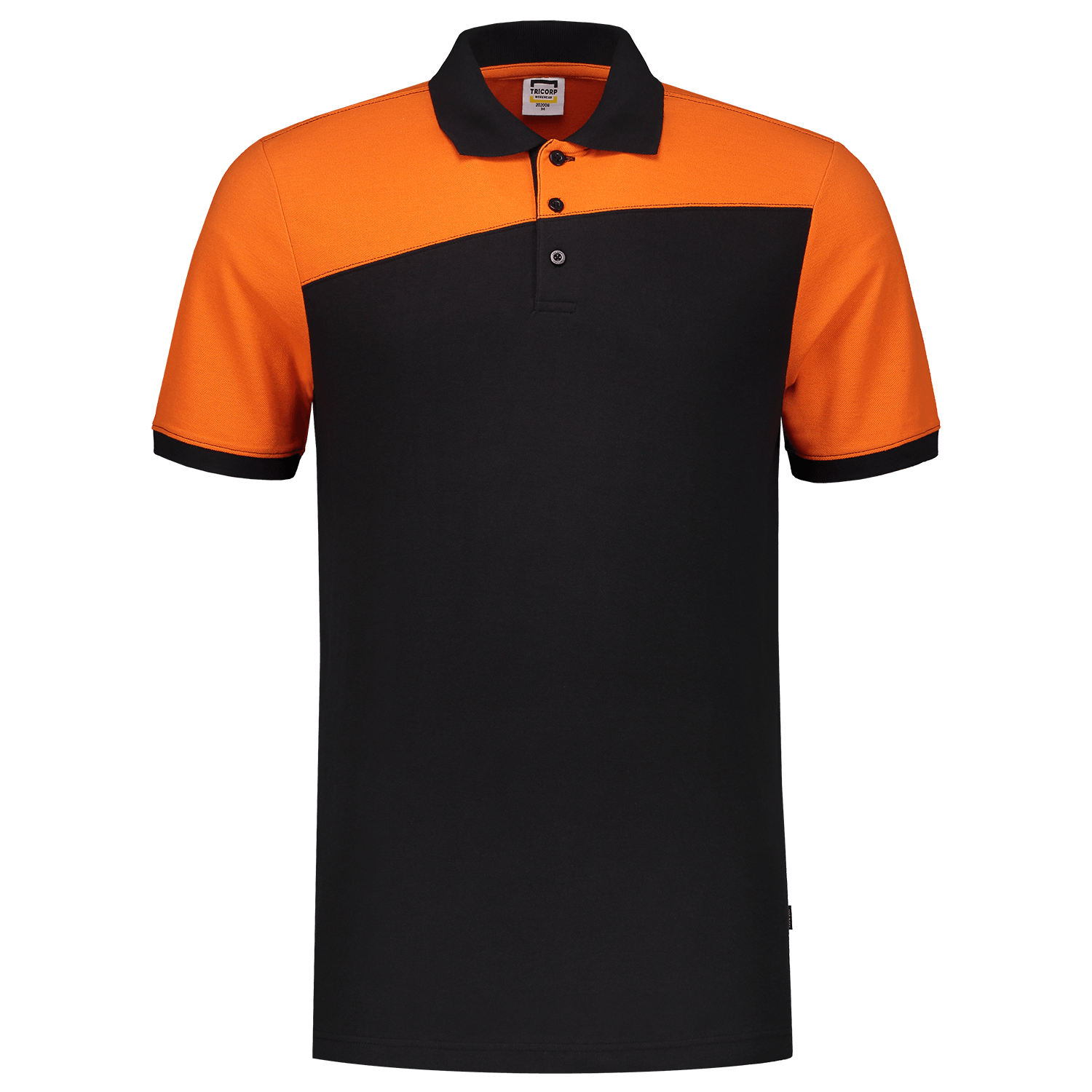 Poloshirt Bicolor Quernaht - Bowtextil Ltd.