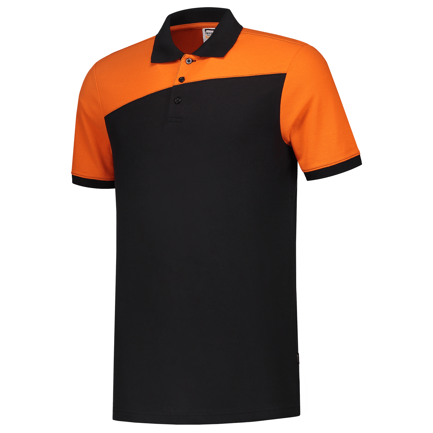 Poloshirt Bicolor Quernaht - Bowtextil Ltd.