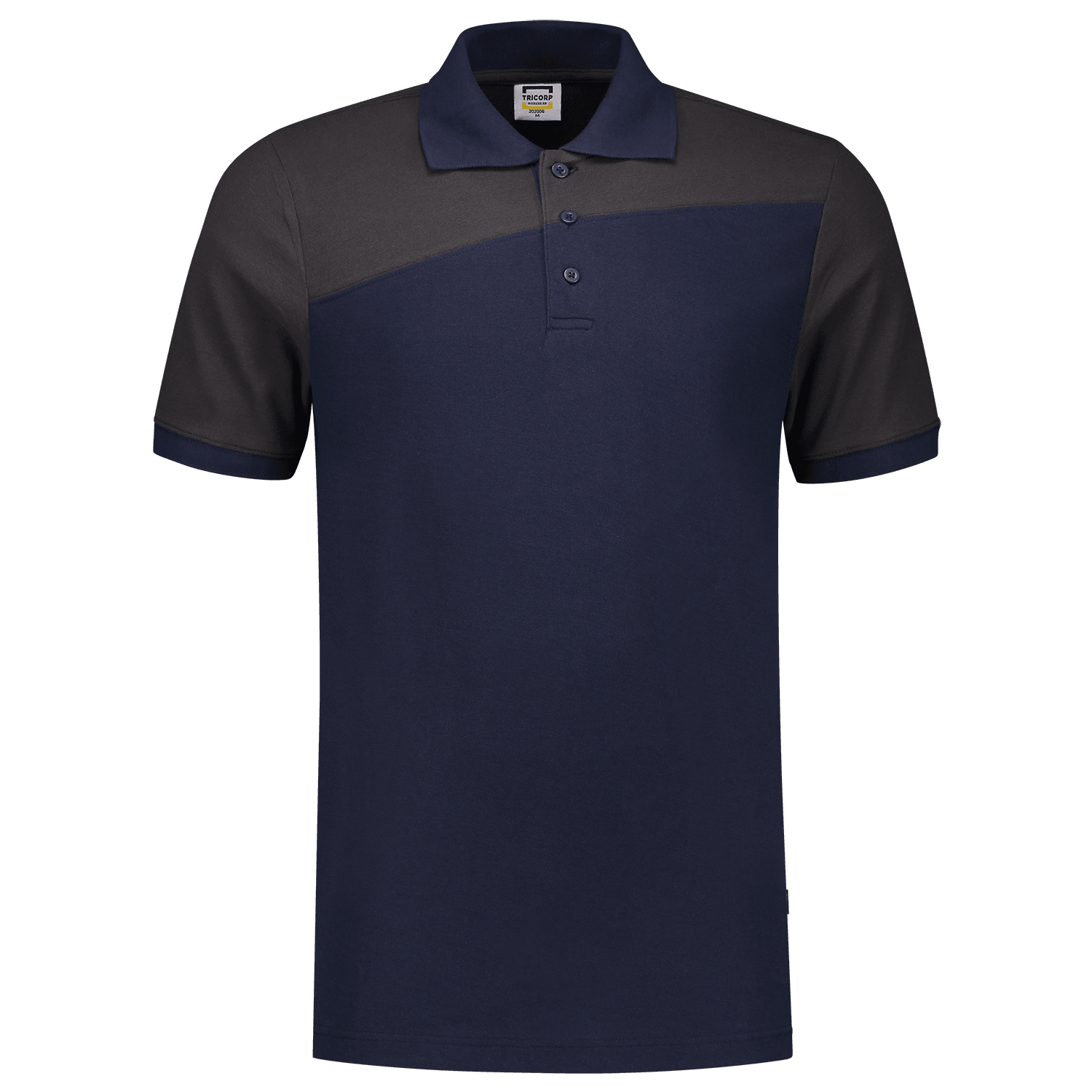 Poloshirt Bicolor Quernaht - Bowtextil Ltd.