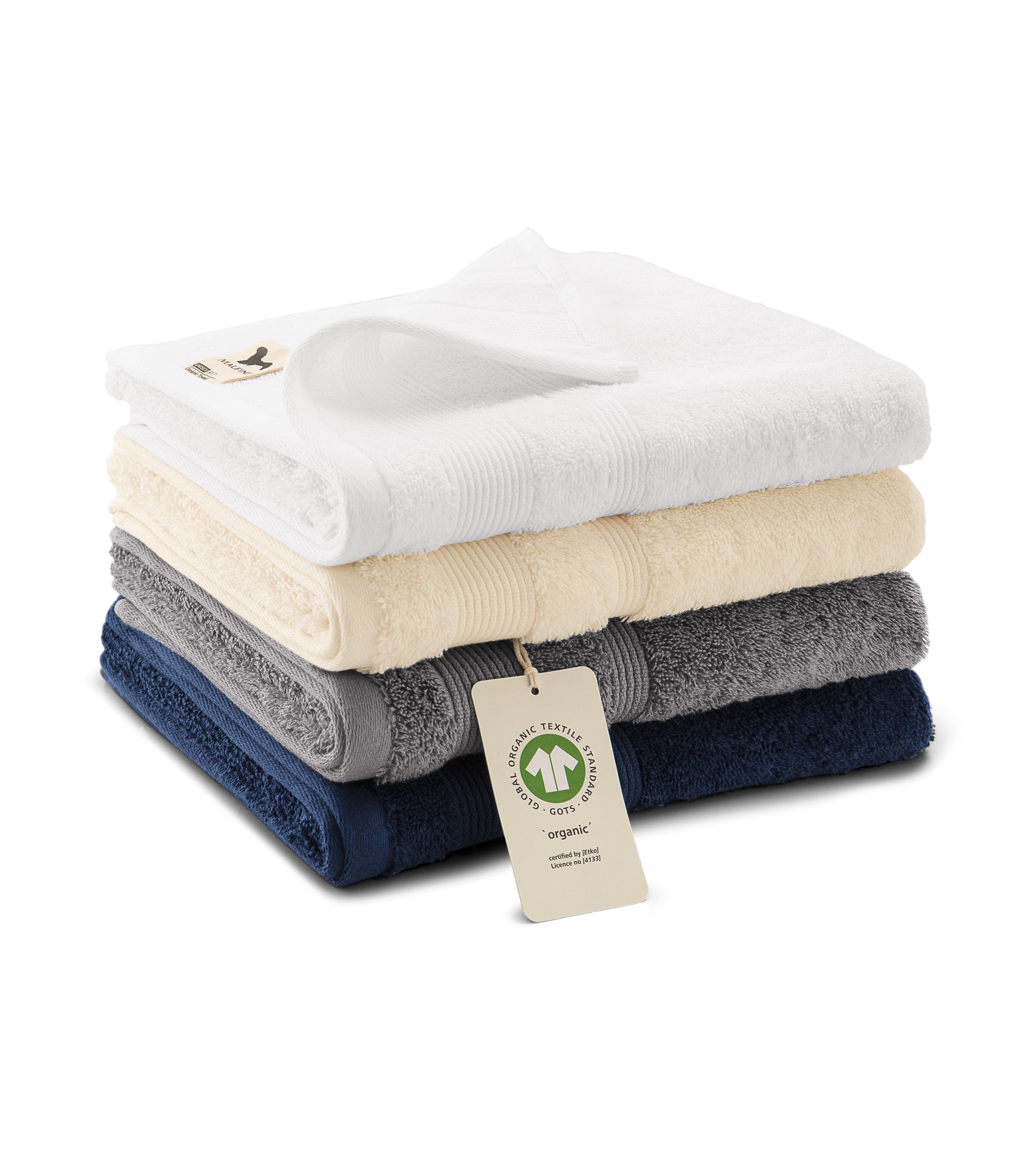 Organic (GOTS) Handtuch 50 x 100 cm - Bowtextil Ltd.