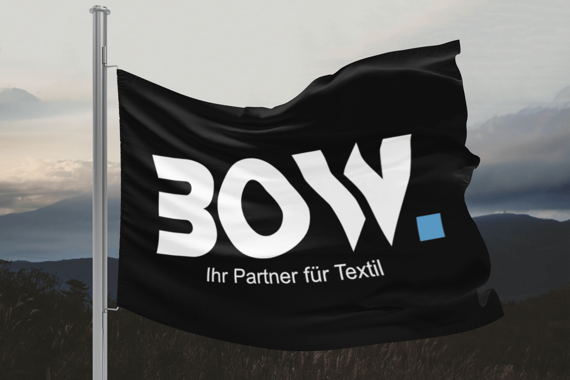 Fahnen / Flaggen ( Freie Form ) - Bowtextil Ltd.