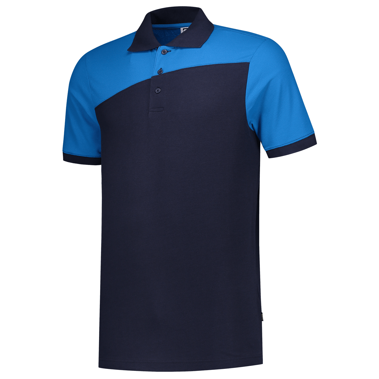 Poloshirt Bicolor Quernaht - Bowtextil Ltd.