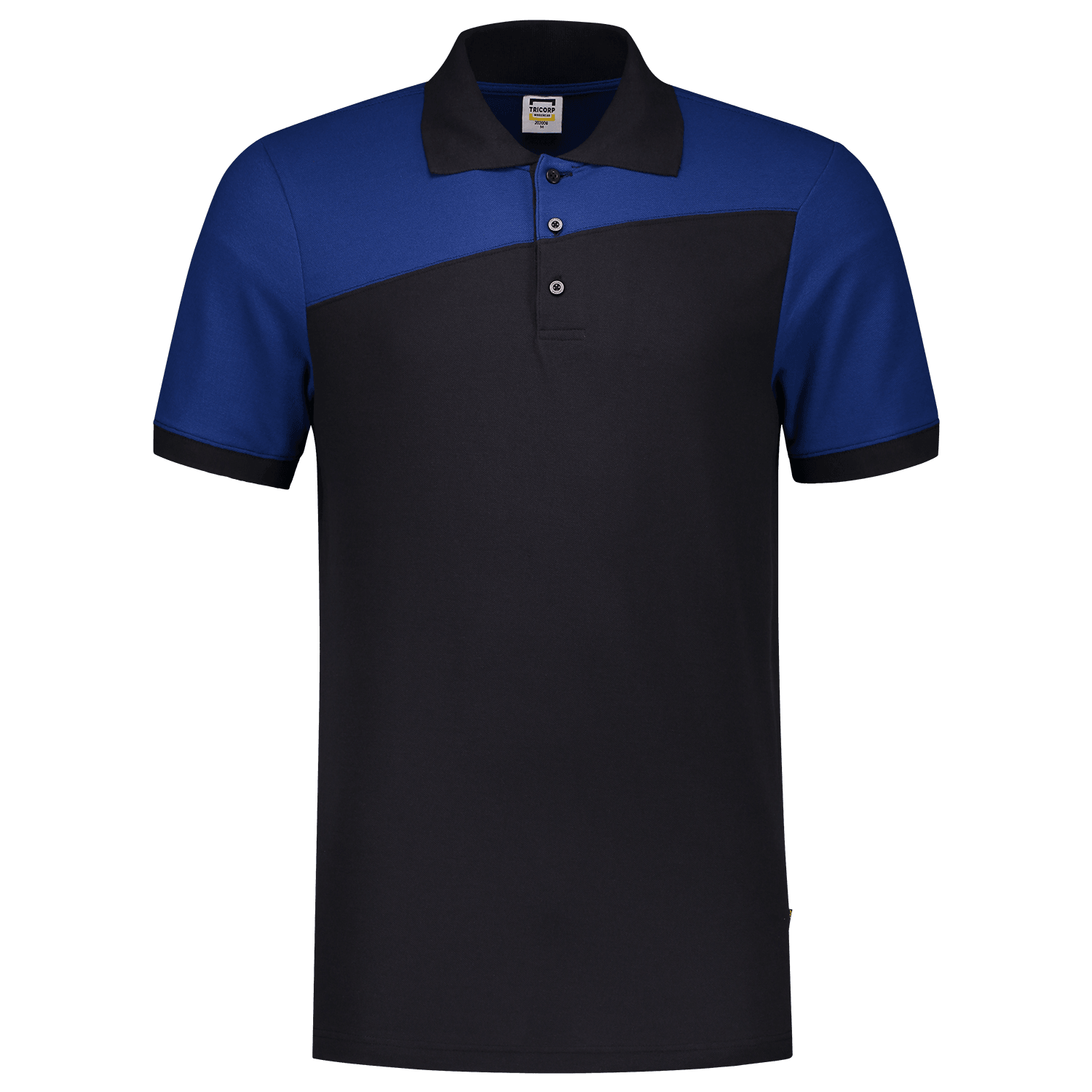 Poloshirt Bicolor Quernaht - Bowtextil Ltd.